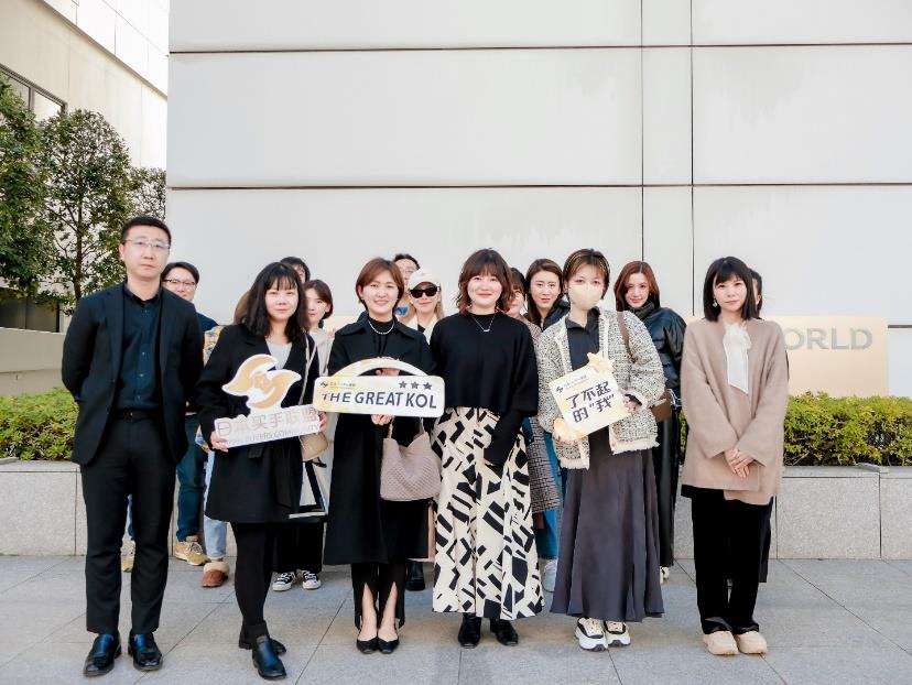 日本買手連盟提供資料によるブランド訪問の様子